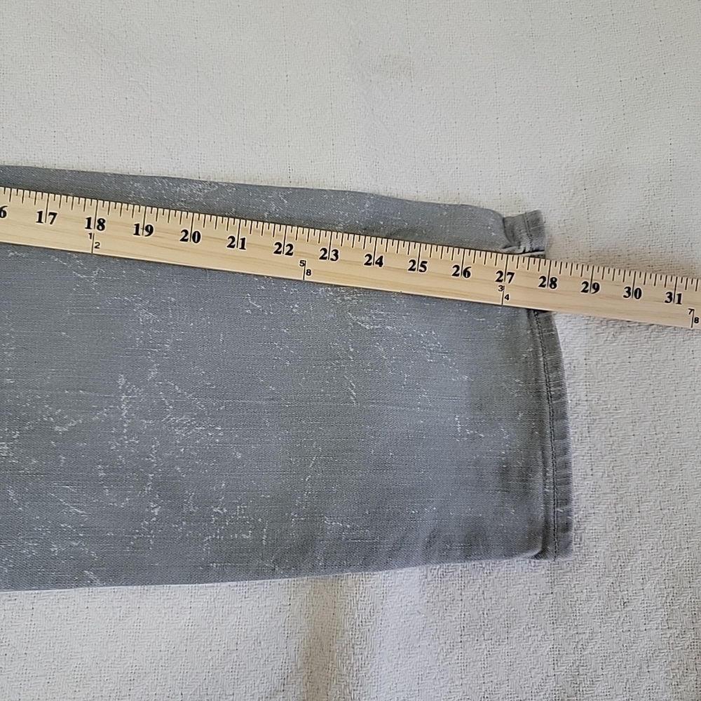 Levis 541 Athletic Taper Jeans Straight Mens 38x30 Gray Mid Rise Stretch EUC - Picture 8 of 10